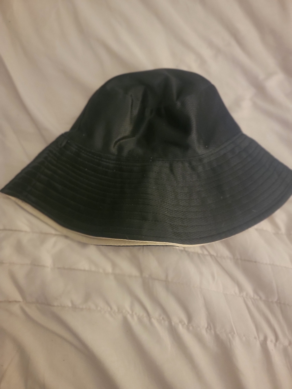 Reversible Black Bucket Hat